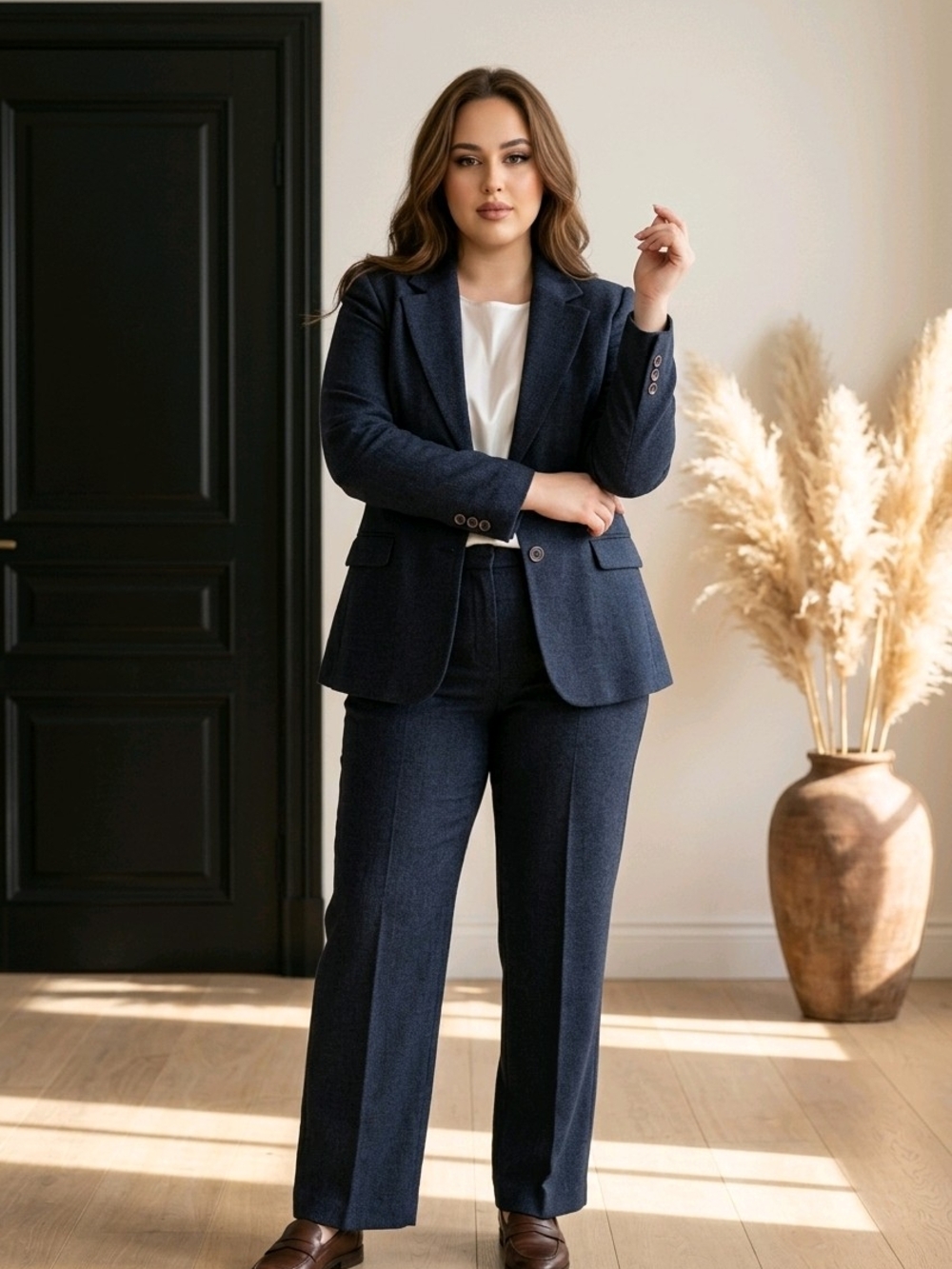 Spare Lined Linen Blazer